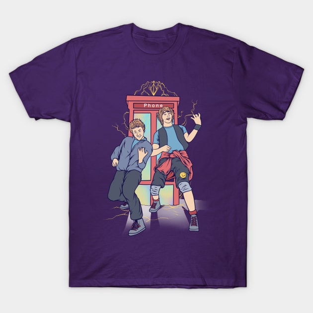 Bill And Ted Abe Lincoln Be Excellent T-Shirt by notajellyfan